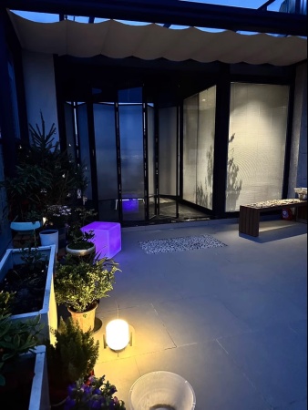 Светильник Куб 30 с питанием от АКБ, RGB