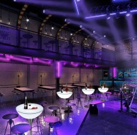 Комплект светящейся мебели Стол+2 стула V9 Комплект светящейся мебели Стол+2 стула V9