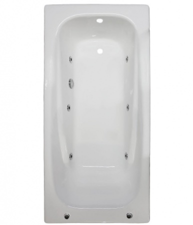 Ванна Goldman Art 180x85 (без ручек) с гидромассажем